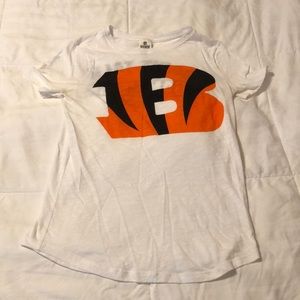 Cincinnati Bengals VS Pink women’s short sleeve shirt